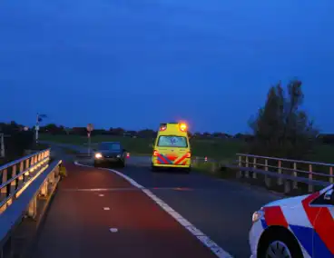 Veel schade bij aanrijding met brommer