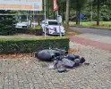 Scooter loopt flinke schade op bij ongeval