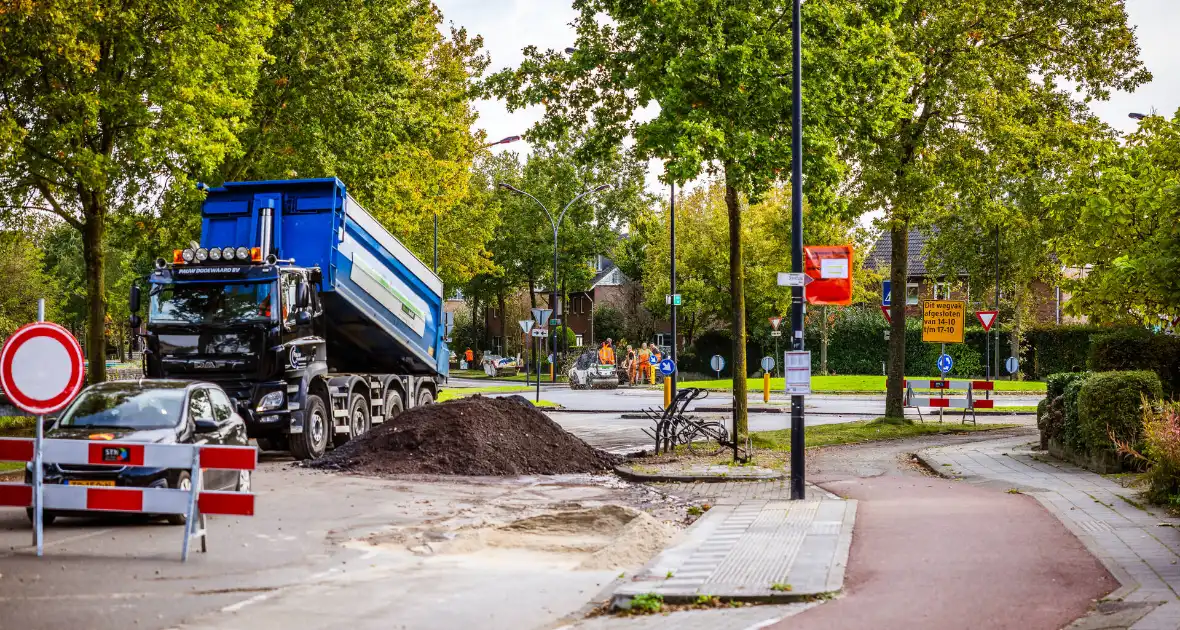 Omleidingen in buurt Hoge Hoven in Nieuwland door wegwerkzaamheden - Foto 1