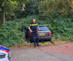 Bestuurder onder invloed aangehouden na meerdere aanrijdingen en achtervolging