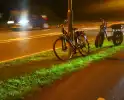 Fatbiker en fietser komen met elkaar in botsing