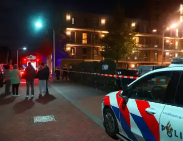 Flat ontruimd na explosie in appartement