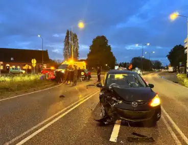 Ongeval veroorzaakt door misverstand bij afslaan