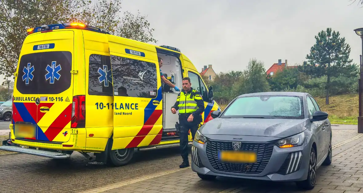 Scootmobiel beschadigd na botsing met auto