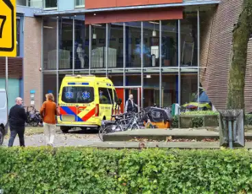 Traumahelikopter ingezet bij Marnix College