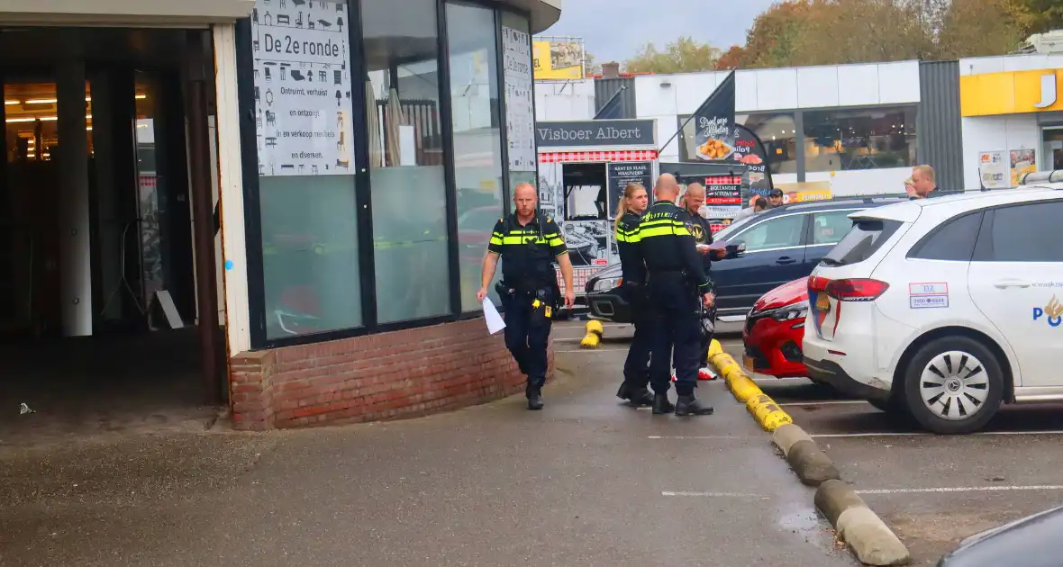 Politieoptreden na overlast in kringloopwinkel