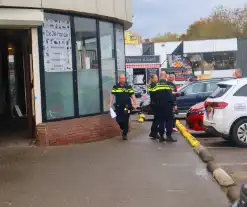 Politieoptreden na overlast in kringloopwinkel