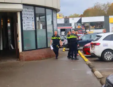 Politieoptreden na overlast in kringloopwinkel