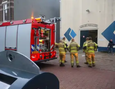 Brand in werkplaats snel onder controle