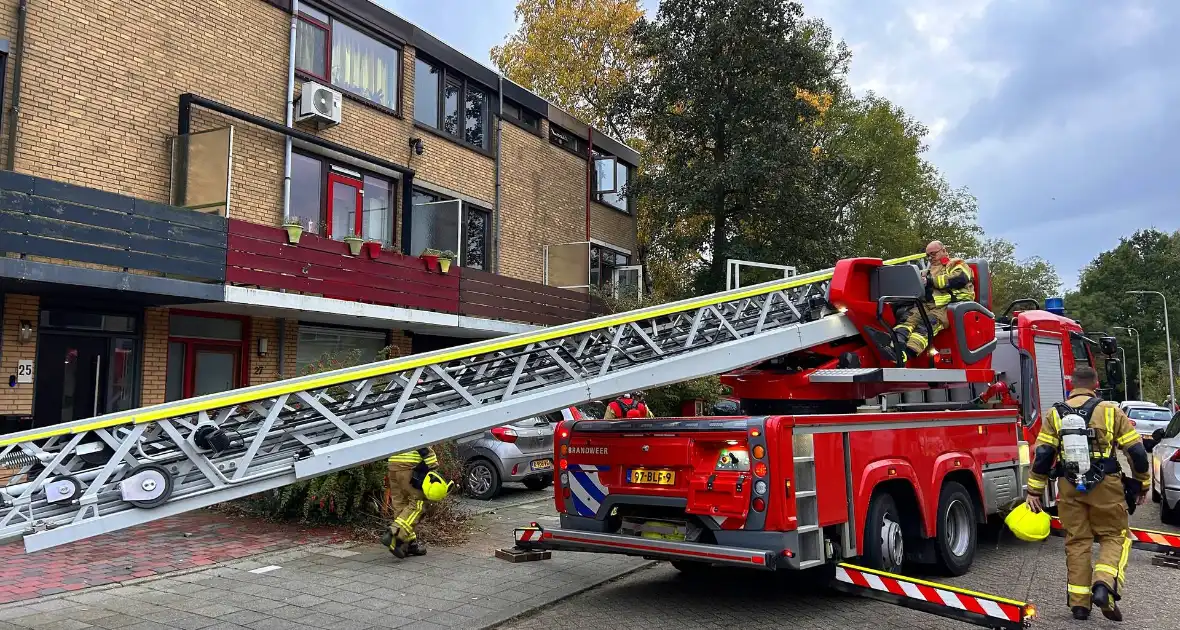 Brand in keuken door pan met olie - Foto 1