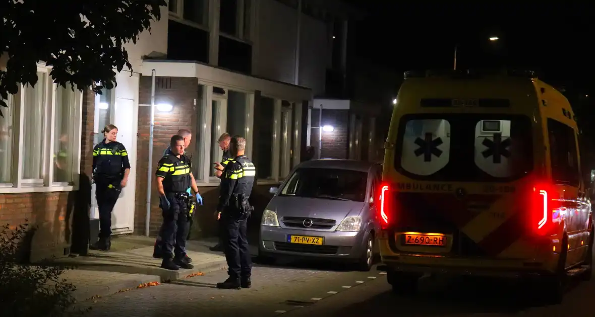 Politie onderzoek incident in woning