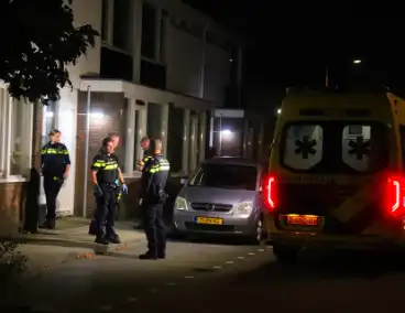 Politie onderzoek incident in woning