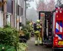 Houtkachel veroorzaakt rookontwikkeling in woning