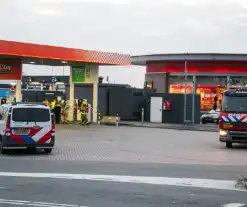 Tankstation afgezet vanwege gaslek bij pomp