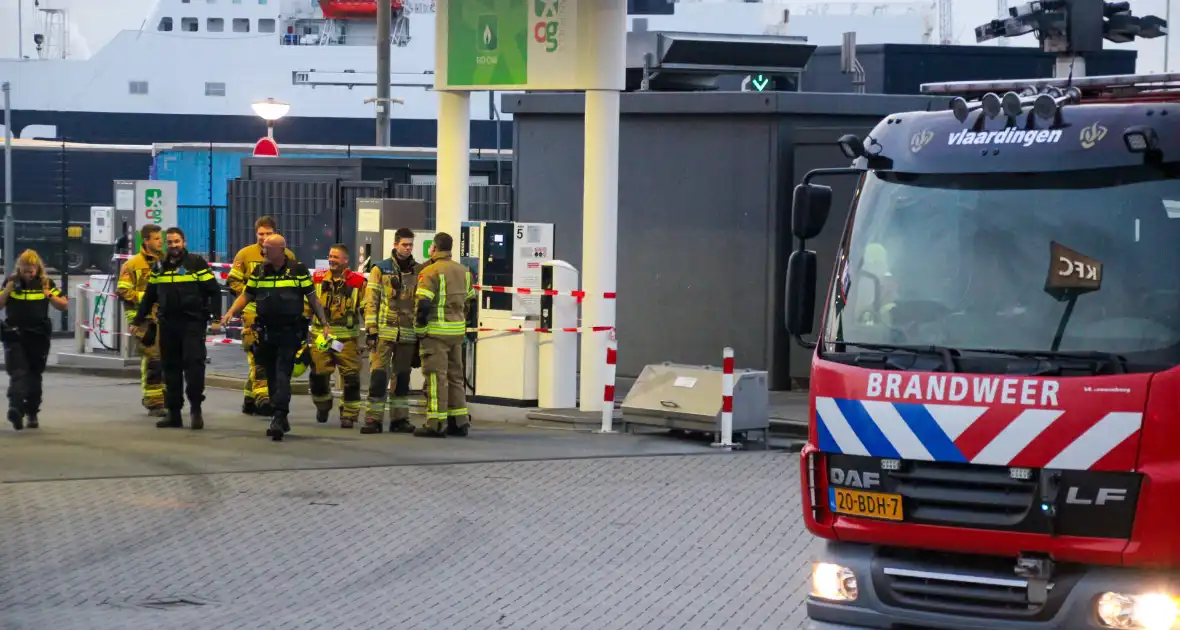 Tankstation afgezet vanwege gaslek bij pomp - Foto 2