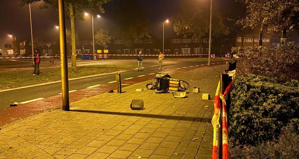 Bestuurder laat zwaargewonde scootmobieler achter - Foto 1