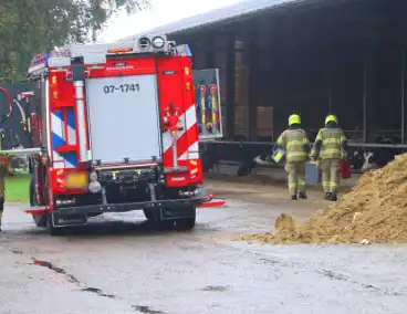 Gedeelte van boerderij afgesloten wegens kuilgas