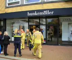 Lingeriewinkel ontruimd wegens gaslucht