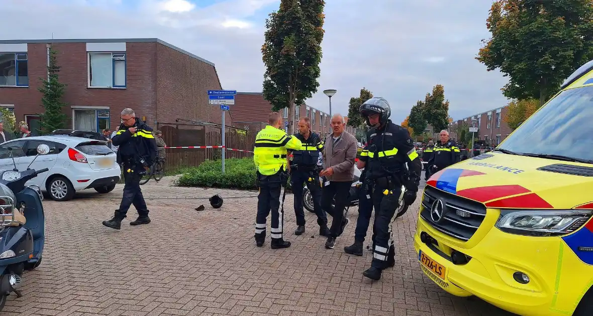 Zwaargewonden bij ongeval in woonwijk