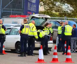 Grote verkeerscontrole in stad