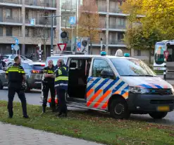 Personenwagen in botsing met tram