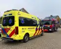 Brandweer tikt ruit in om ambulancedienst toegang tot woning te verlenen