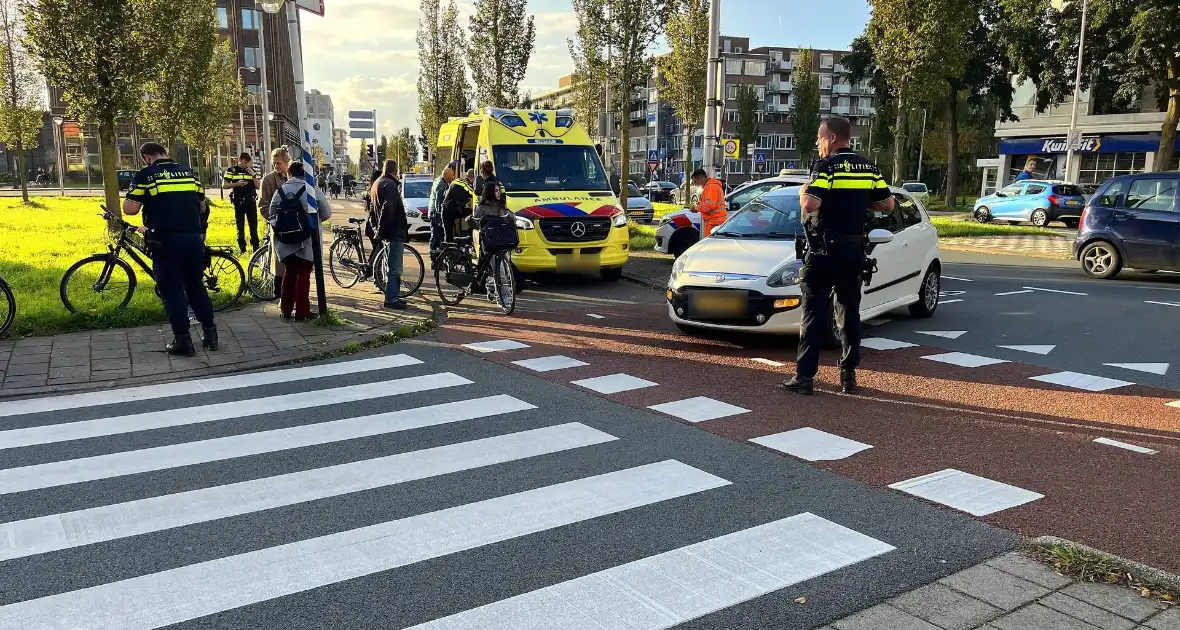 Aanrijding tussen fietser en automobilist