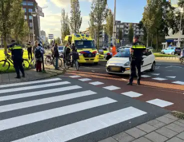 Aanrijding tussen fietser en automobilist