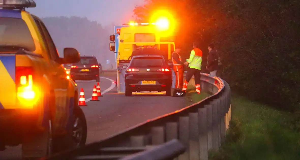 Autobrand blijkt koelvloeistoflekkage - Foto 3