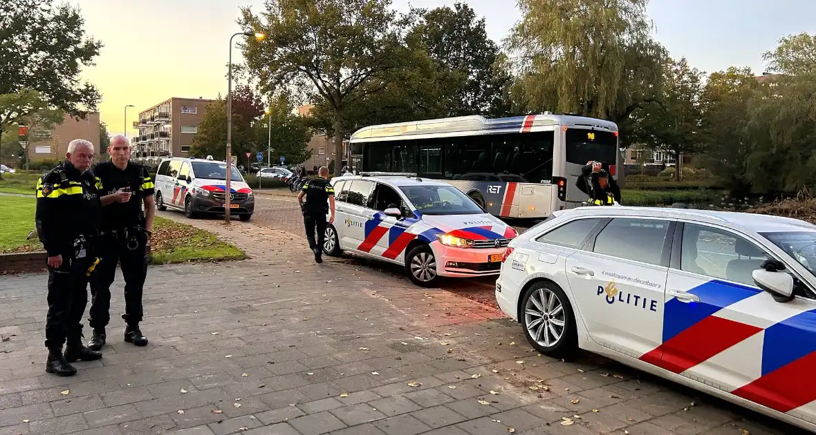 Politie houdt zoekactie op de grond en vanuit de lucht