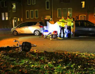 Kind op fiets geschept door automobilist, traumateam opgeroepen