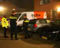 Schade aan voordeur na explosie