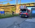 Treinverkeer gestremd door aanvaring met spoorbrug