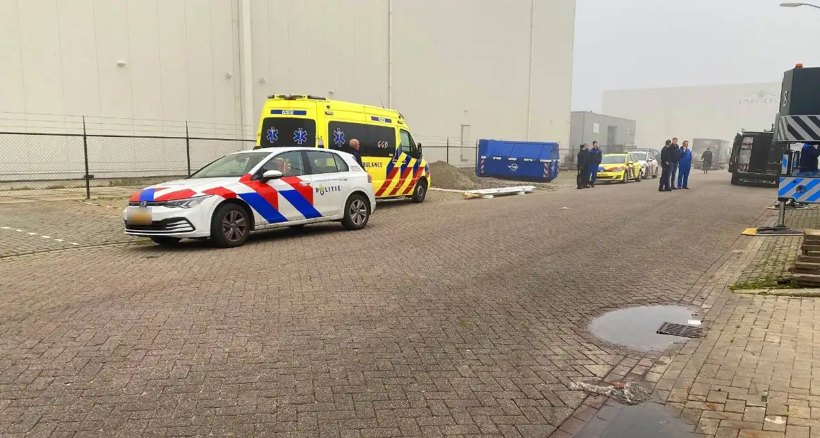 Persoon gewond bij incident tijdens werkzaamheden