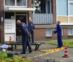 Forensisch onderzoek naar explosie bij flat