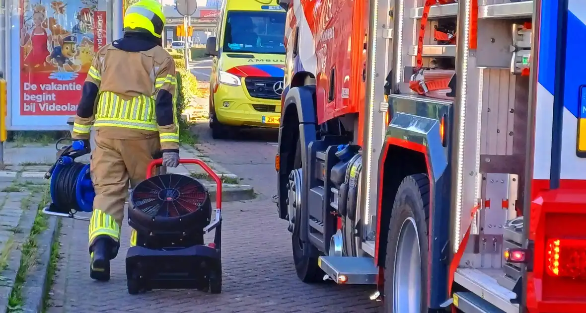 Vetpan zorgt voor brandmelding in flatwoning - Foto 8