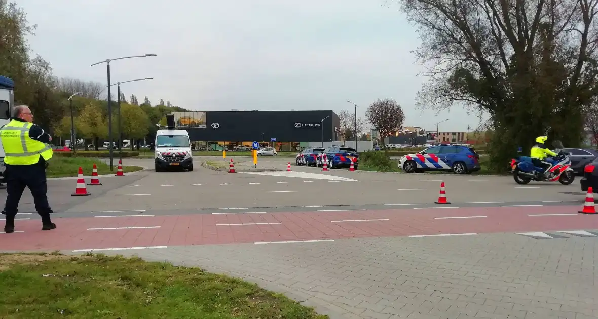 Grote verkeerscontrole door Koninklijke Marechaussee