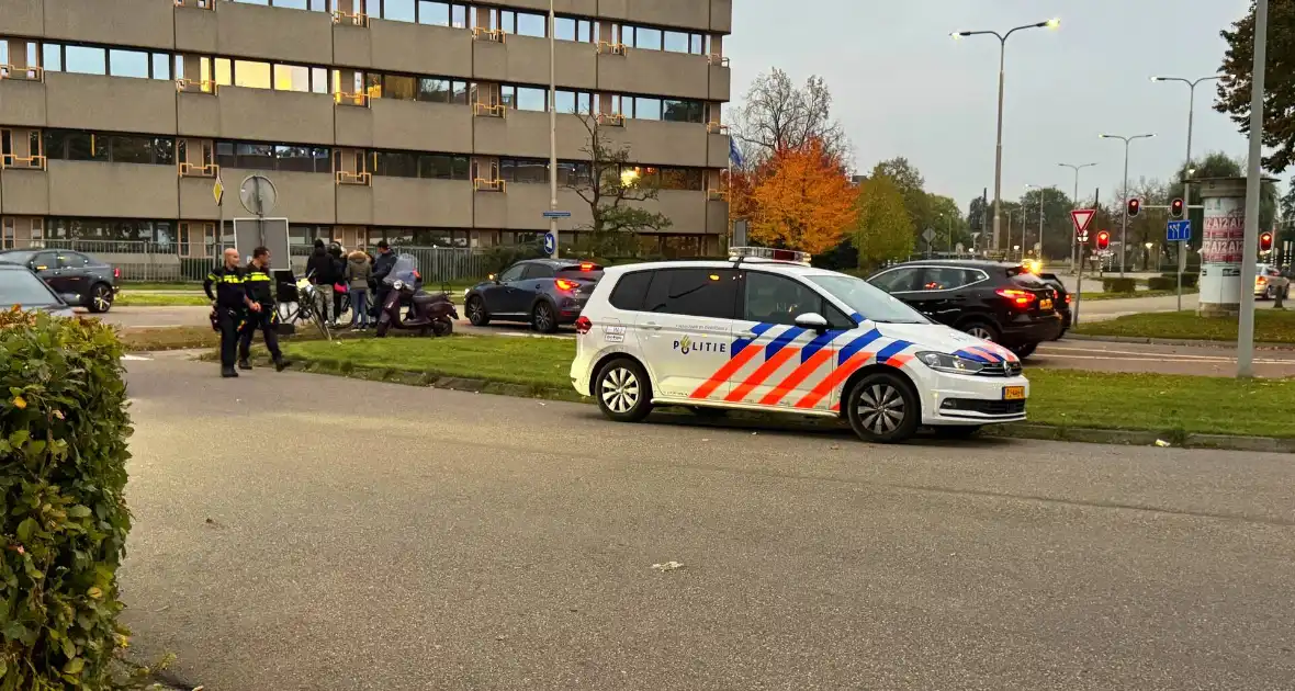 Ongeval bij fietsersoversteekplaats