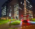 Ruim honderd studenten op straat wegens brand in Forumgebouw