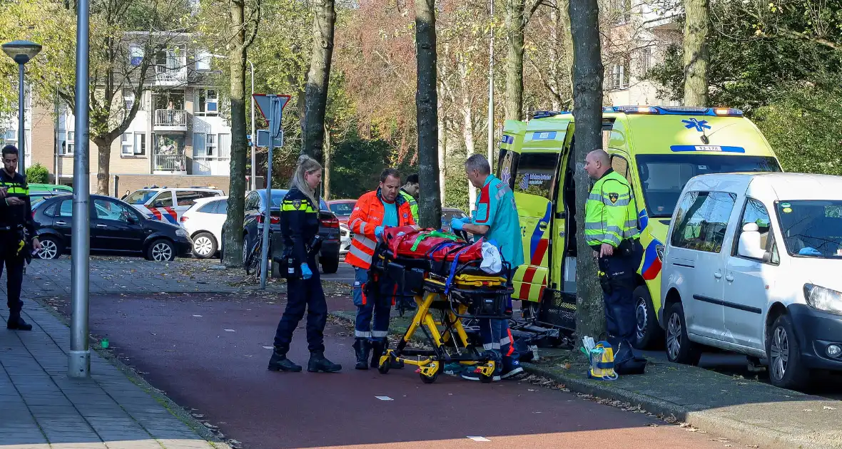 Automobilist en persoon op fatbike met elkaar in botsing - Foto 2