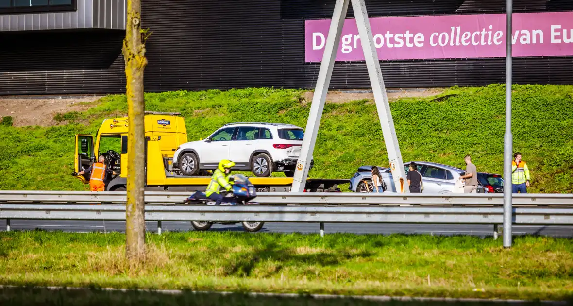 Schade bij aanrijding met meerdere voertuigen