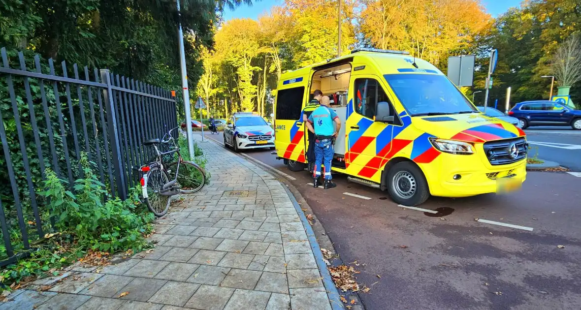 Wederom fietser aangereden op rotonde door automobilist