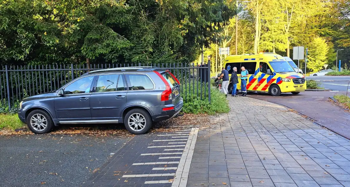 Wederom fietser aangereden op rotonde door automobilist - Foto 1