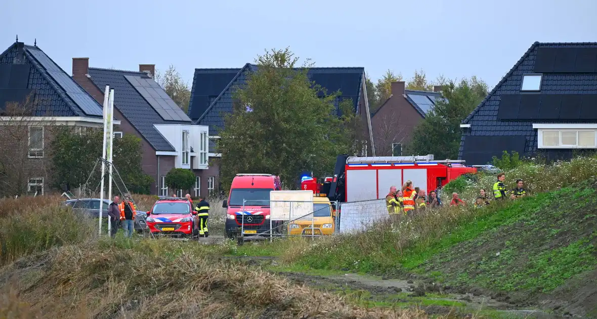 Brandweer ingezet voor persoon in drijfzand