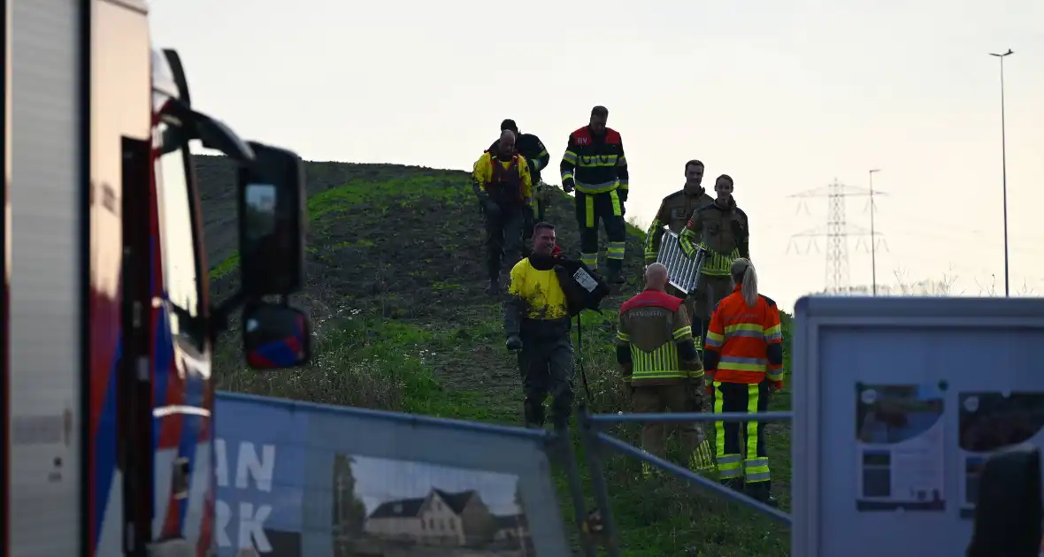 Brandweer ingezet voor persoon in drijfzand - Foto 4