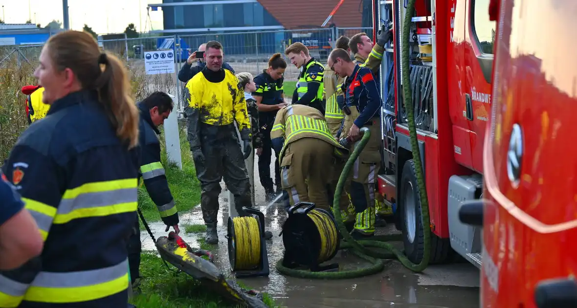 Brandweer ingezet voor persoon in drijfzand - Foto 6