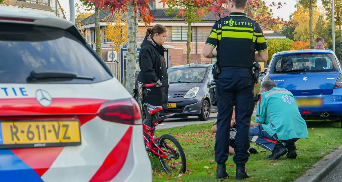 Jonge fietser ten val na botsing met auto - Foto 3