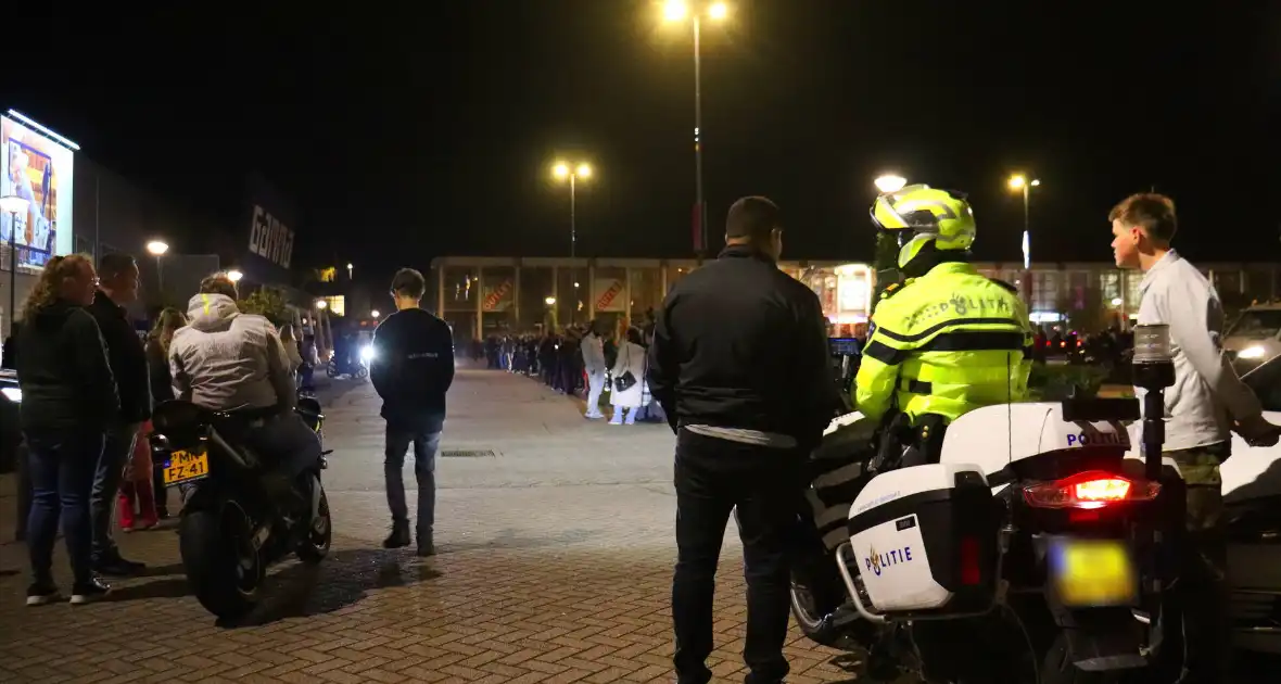 Veel politie aanwezig bij grote motor meeting