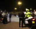 Veel politie aanwezig bij grote motor meeting