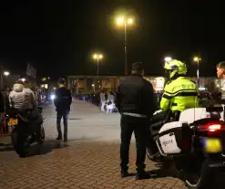 Veel politie aanwezig bij grote motor meeting